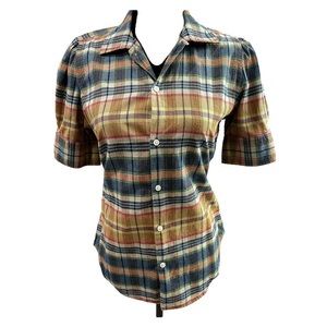 Ralph Lauren Sport Cuff button down blouse